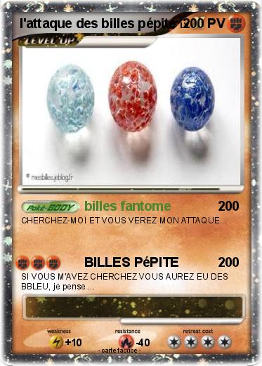 Pokemon l'attaque des billes pépite
