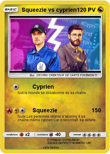 Pokemon Squeezie vs cyprien