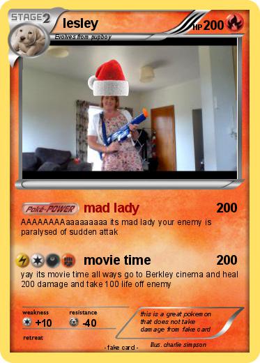 Pokemon lesley