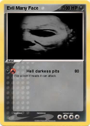 Pokemon Evil Many Face