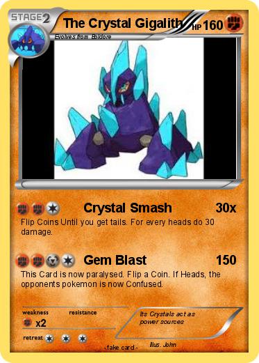 Pokemon The Crystal Gigalith