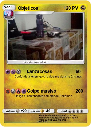 Pokemon Objeticos