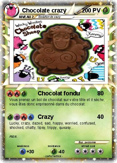 Pokemon Chocolate crazy