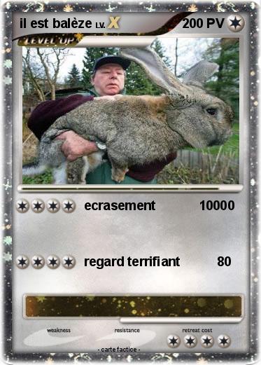 Pokemon il est balèze