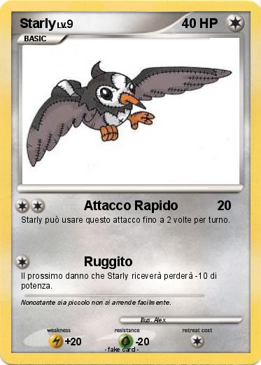 Pokemon Starly