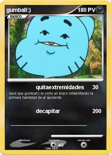 Pokemon gumball:)
