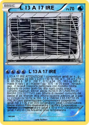 Pokemon L 13 A 17 IRE
