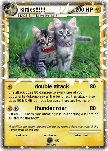 Pokemon kitties!!!!!!