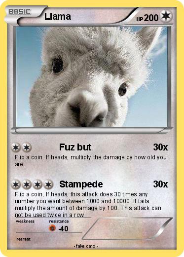 Pokemon Llama
