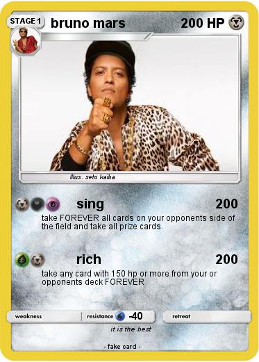 Pokemon bruno mars