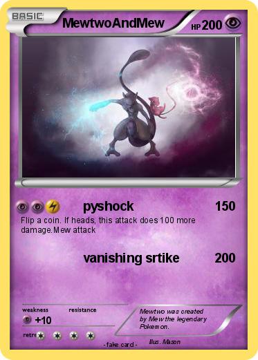 Pokemon MewtwoAndMew