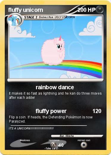 Pokemon fluffy unicorn