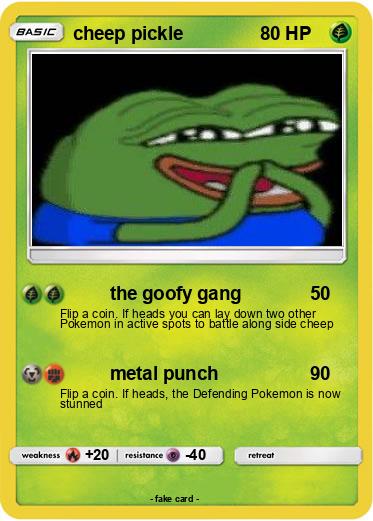 Pokemon cheep pickle