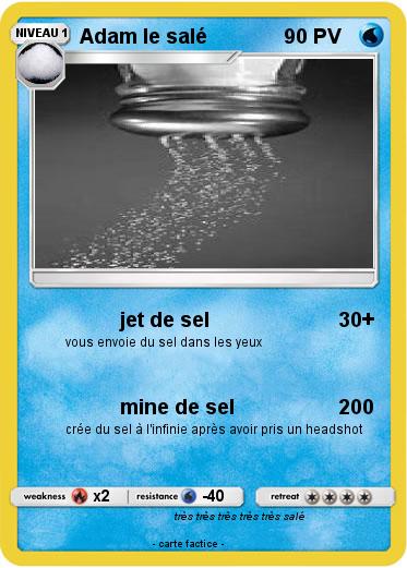 Pokemon Adam le salé