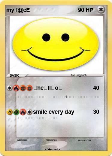 Pokemon my f@cE