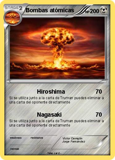 Pokemon Bombas atómicas
