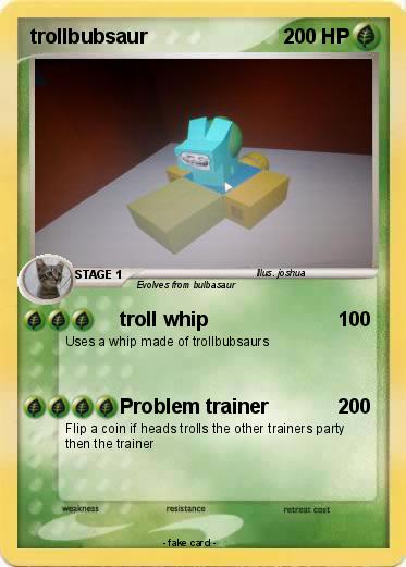 Pokemon trollbubsaur