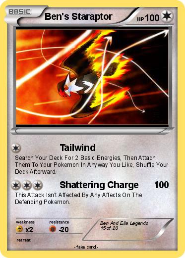 Pokemon Ben's Staraptor