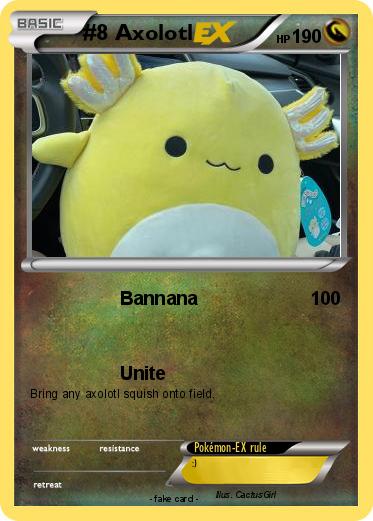 Pokemon #8 Axolotl
