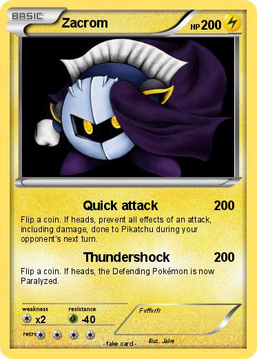 Pokemon Zacrom