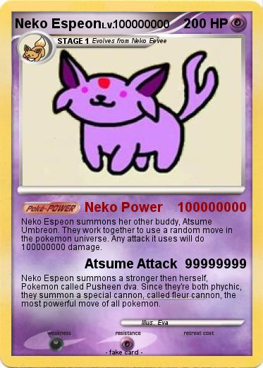 Pokemon Neko Espeon