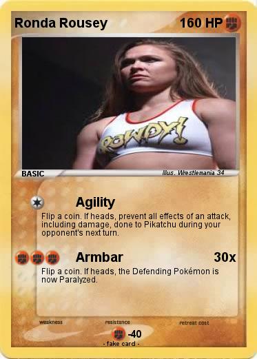 Pokemon Ronda Rousey
