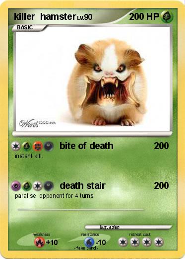 Pokemon killer  hamster