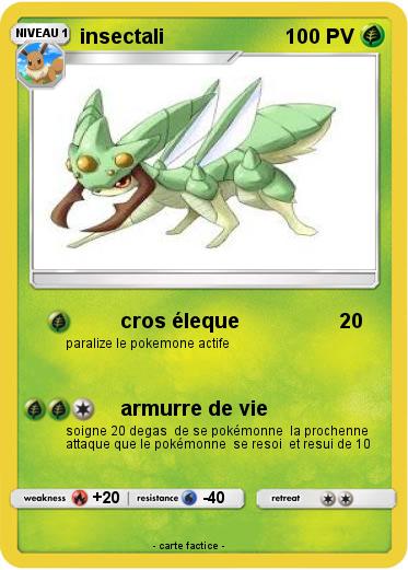 Pokemon insectali
