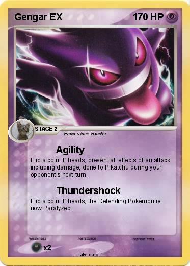 Pokemon Gengar EX