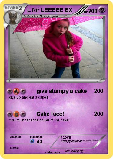 Pokemon L for LEEEEE EX