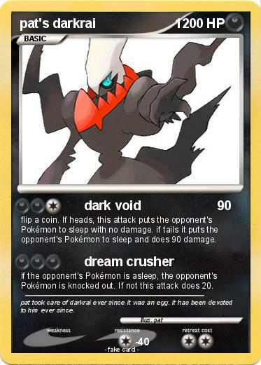 Pokemon pat's darkrai                      1