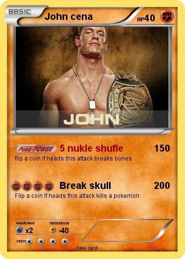 Pokemon John cena