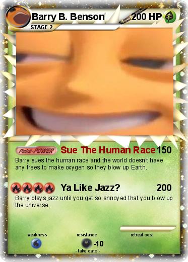 Pokemon Barry B. Benson
