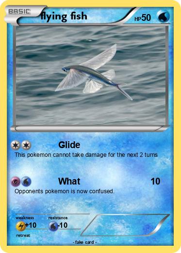 Pokemon flying fish