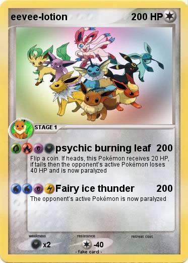 Pokemon eevee-lotion