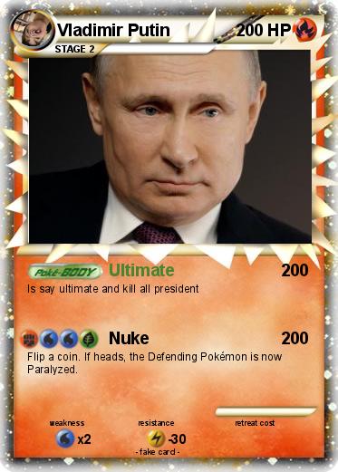 Pokemon Vladimir Putin