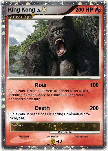 Pokemon King Kong
