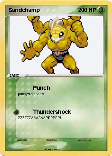Pokemon Sandchamp