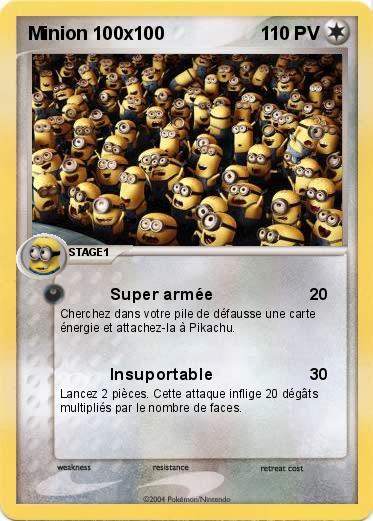 Pokemon Minion 100x100