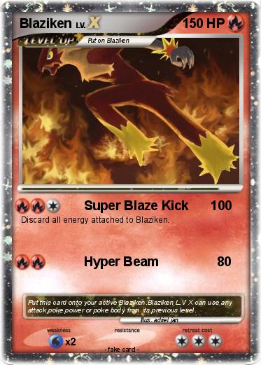 Pokemon Blaziken