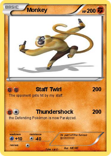 Pokemon Monkey