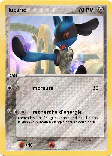 Pokemon lucario