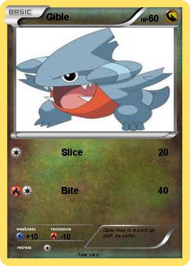 Pokemon Gible
