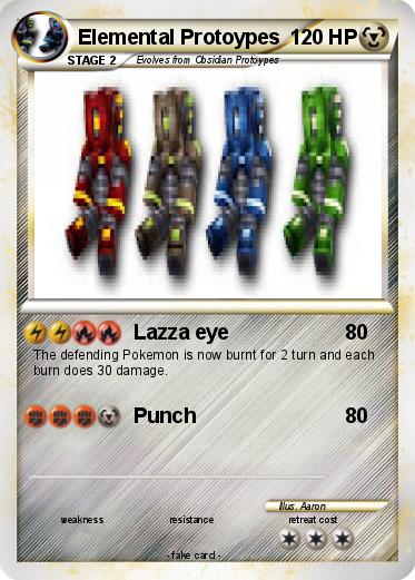 Pokemon Elemental Protoypes