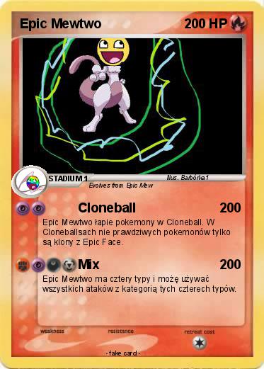 Pokemon Epic Mewtwo