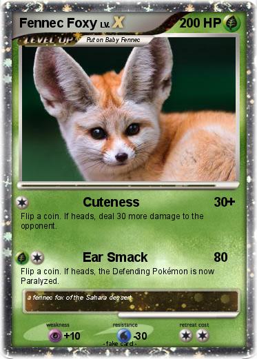 Pokemon Fennec Foxy