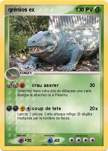 Pokemon qrénios ex