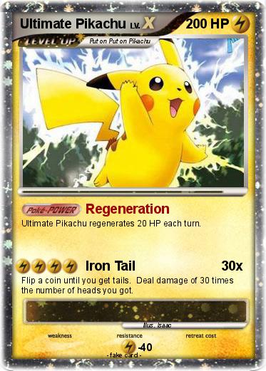 Pokemon Ultimate Pikachu