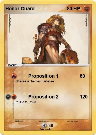 Pokemon Honor Guard