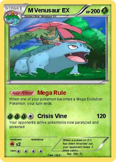 Pokemon M Venusaur EX